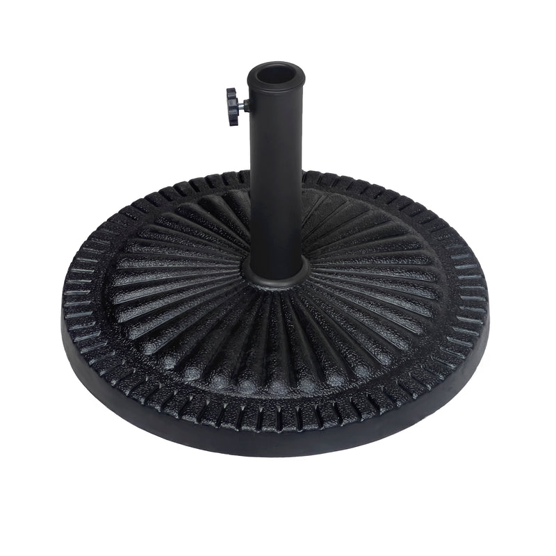 Stella 19.5" 30 lb Heavy Duty Round Umbrella Base for Patio