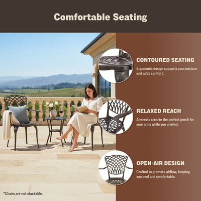 Arden 5-Piece Outdoor Dining Set for Patio