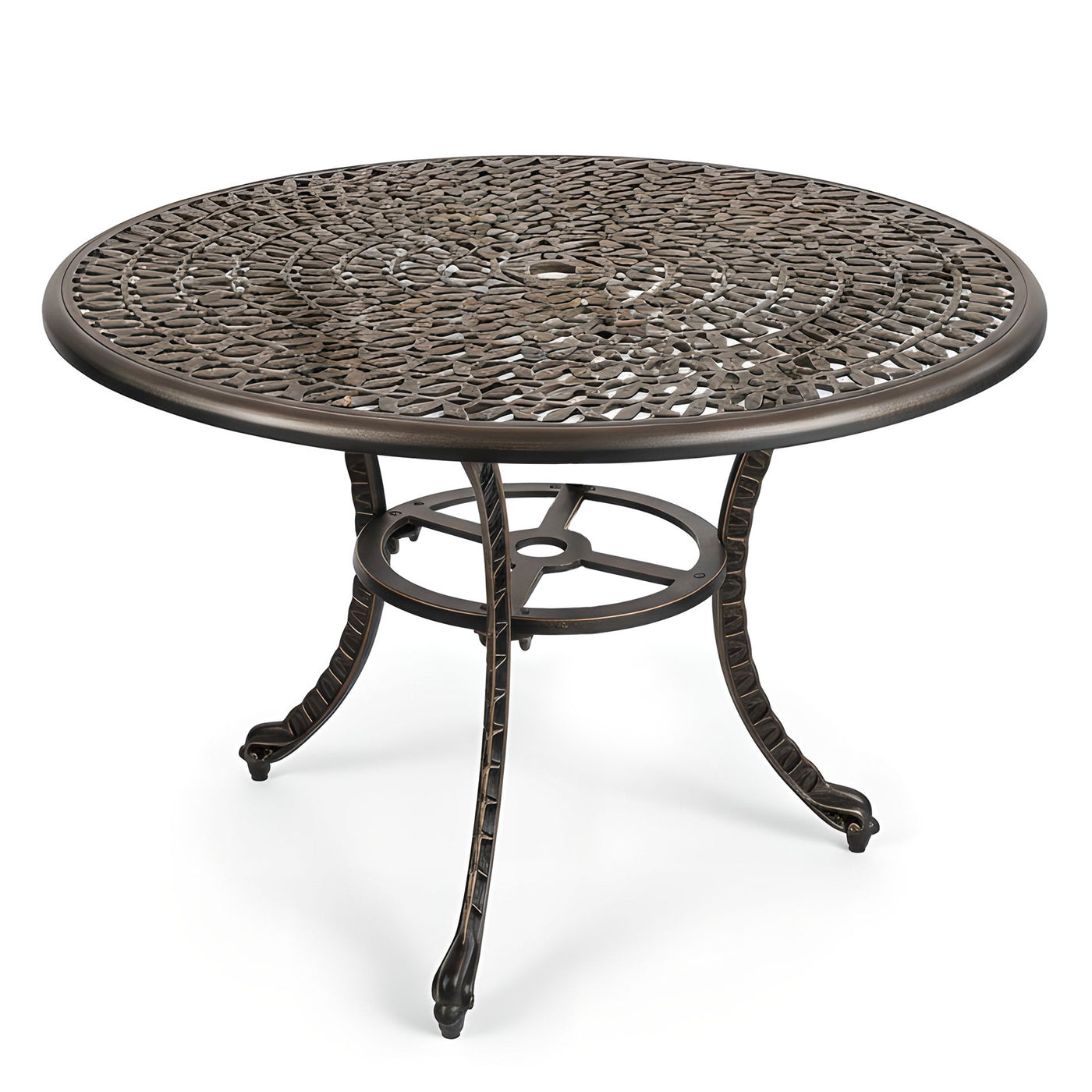 Harmon 41" Round Outdoor Dining Table for Patio
