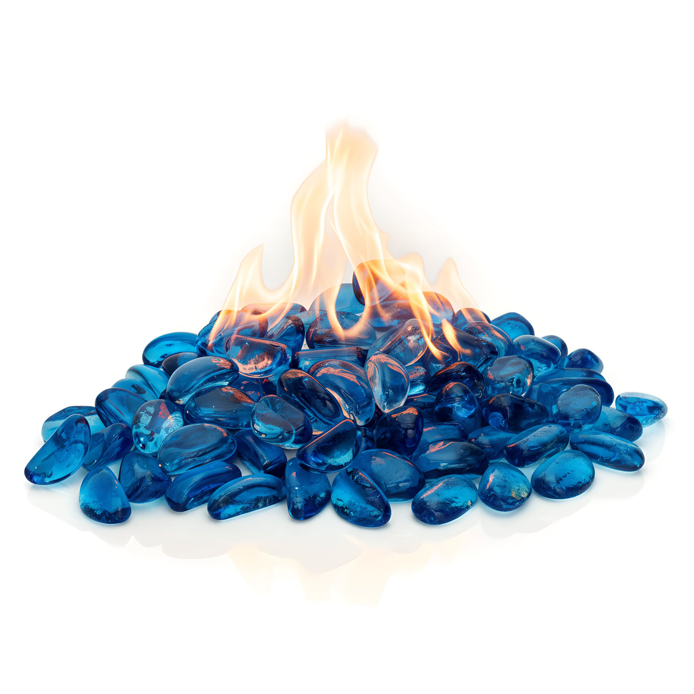 Fire Glass Beads, 10 LBS, 2 Color Options