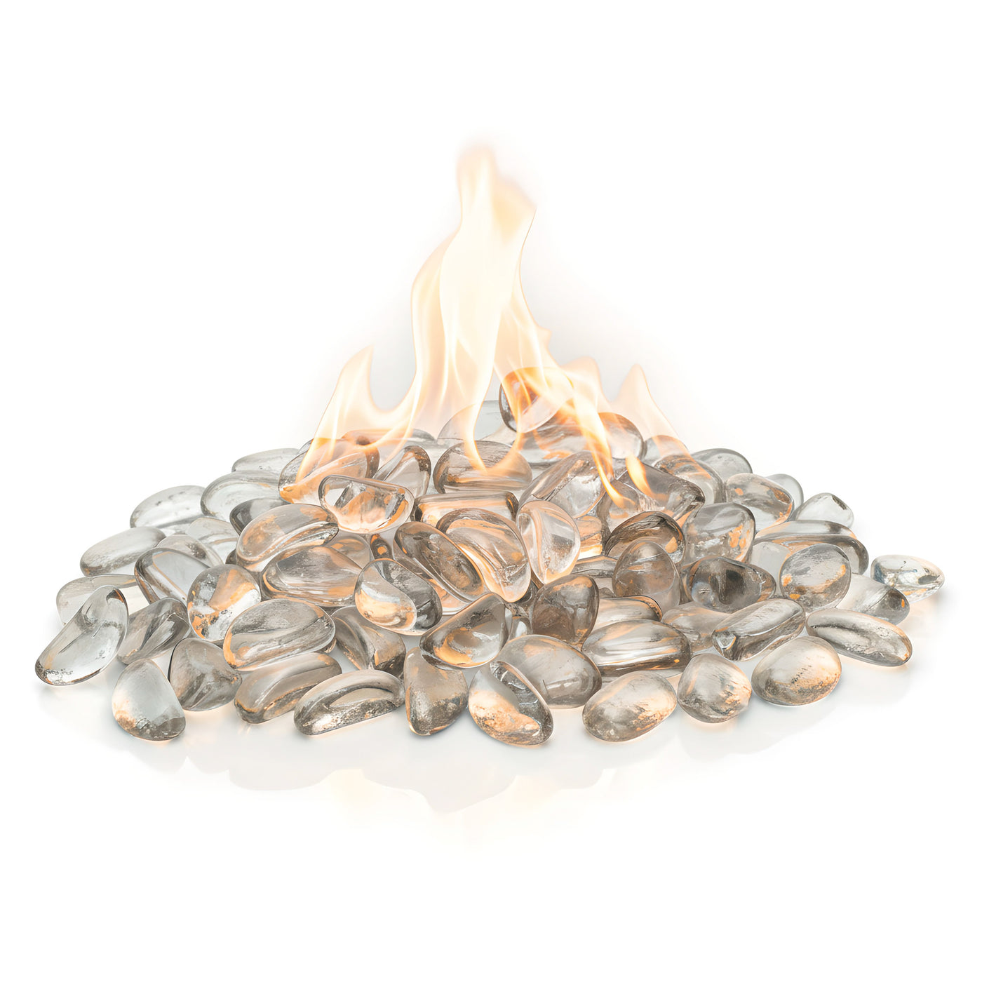 Fire Glass Beads, 10 LBS, 2 Color Options