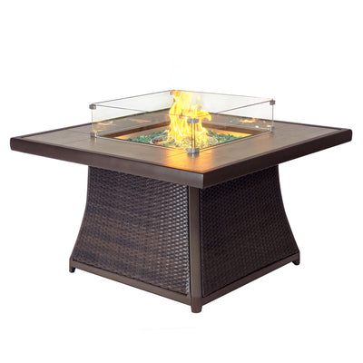 Elio 42" Outdoor Fire Pit Table for Patio