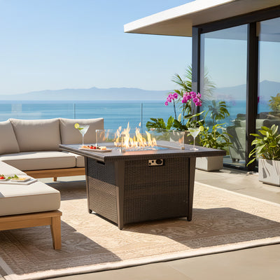Ethan 42" Outdoor Fire Pit Table for Patio