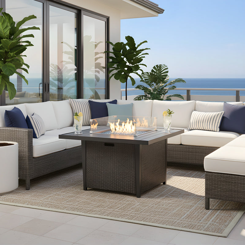 Ethan 42" Outdoor Fire Pit Table for Patio