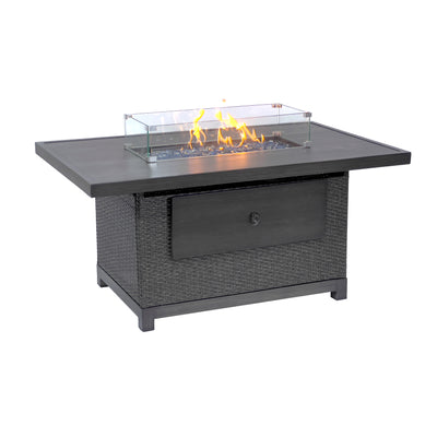 Novi 52" Multi-Functional Outdoor Propane Fire Pit Table – 50,000 BTU, CSA Certified