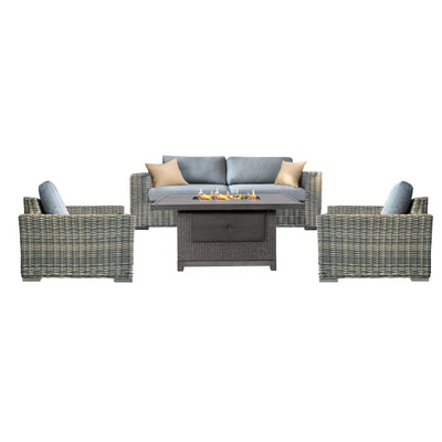 Novi 4-Piece Outdoor Fire Pit Set
