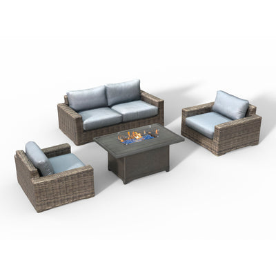 Novi 4-Piece Fire Pit Set