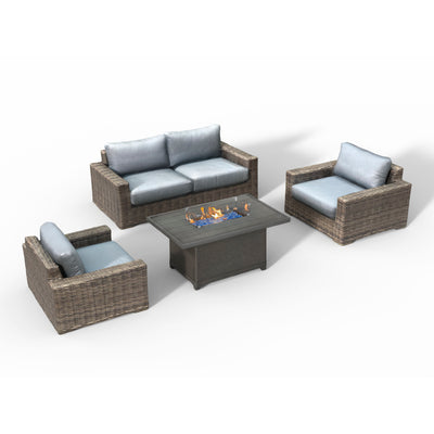 Novi 4-Piece Fire Pit Set