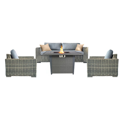 Ethan 4-Piece Outdoor Fire Pit Set