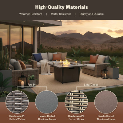 Ethan 4-Piece Fire Pit Set