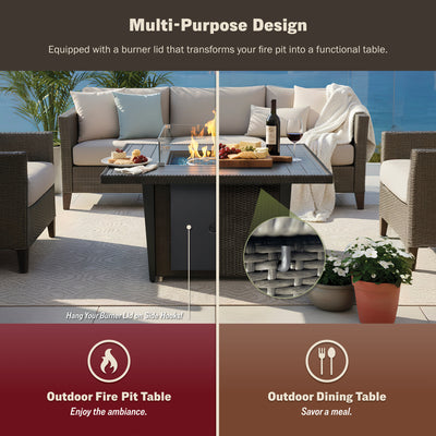Ethan 4-Piece Fire Pit Set