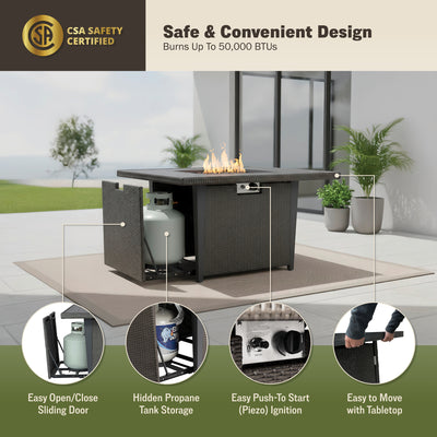 Ethan 4-Piece Fire Pit Set