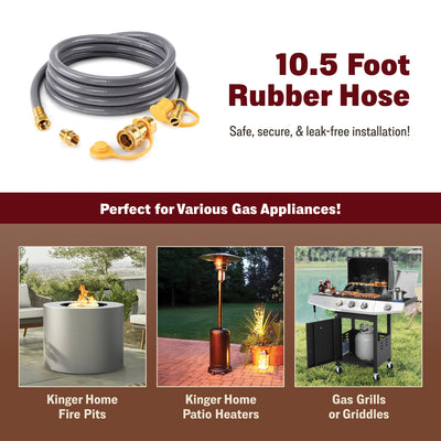 Raul Natural Gas Conversion Kit for Fire Pit