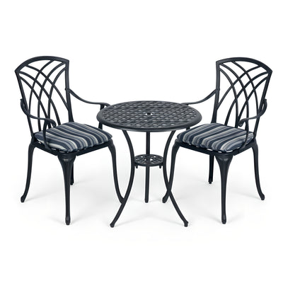 Ekta 3-Piece Outdoor Bistro Set for Patio, Multiple Colors