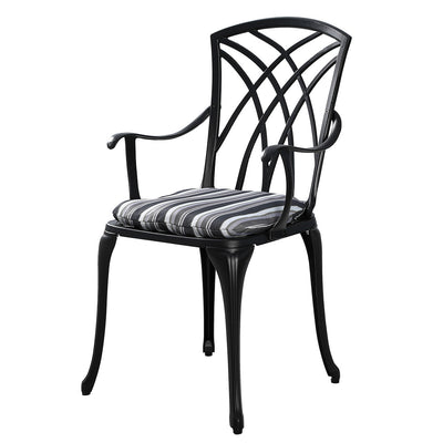 Ekta Bistro Chair Cushion and Cover - Single Piece
