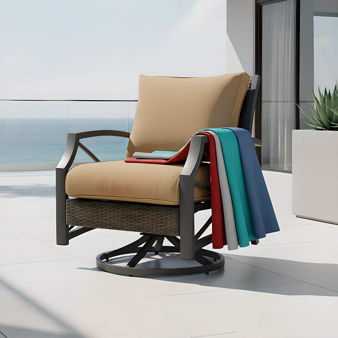Serenity Seat Cushion Covers, Multiple Colors