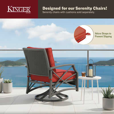 Serenity Seat Cushion Covers, Multiple Colors