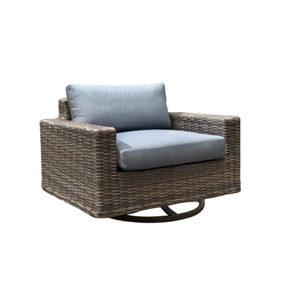 Larry Deep Seating Swivel Rocking Chair