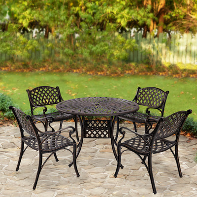 Aiden 5-Piece Outdoor Dining Set for Patio